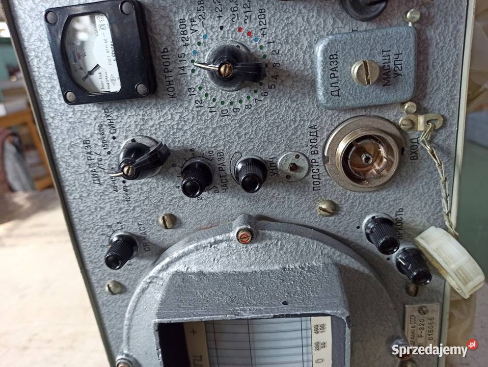 Oscyloskop radiolinia tester P320 R320 CCCP