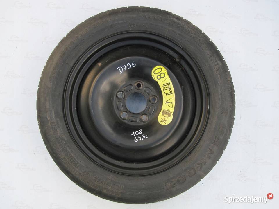FORD VOLVO koło dojazdowe 1258516 99M 5x108