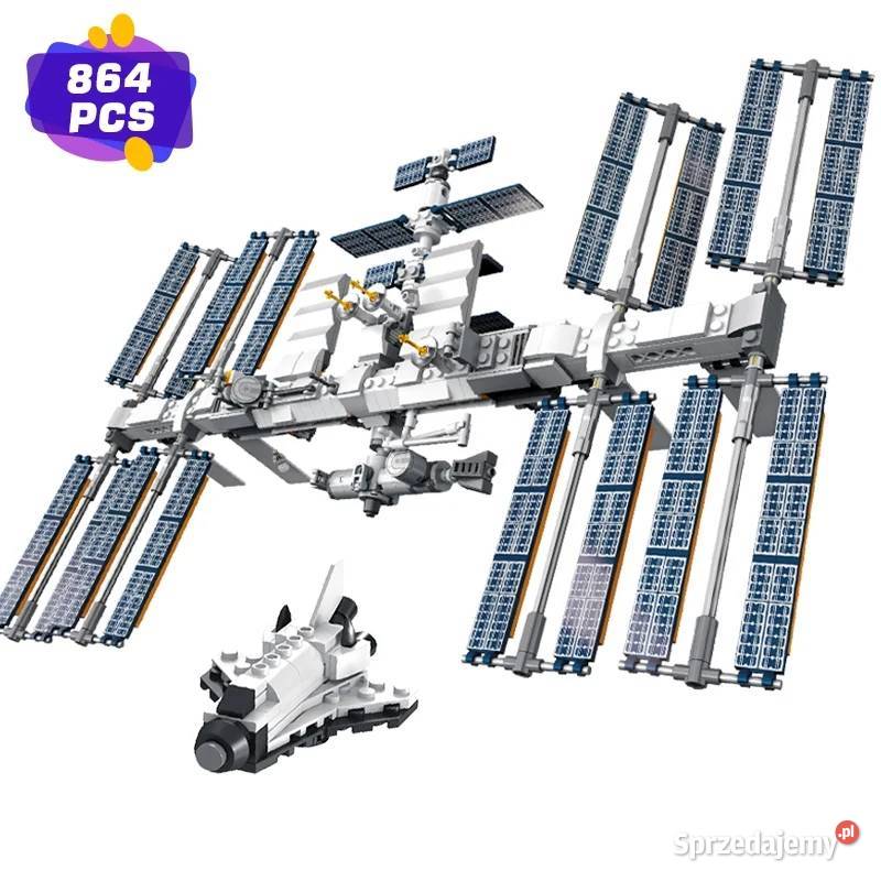 Klocki STACJA KOSMICZNA ISS 864klocki Pobiedziska