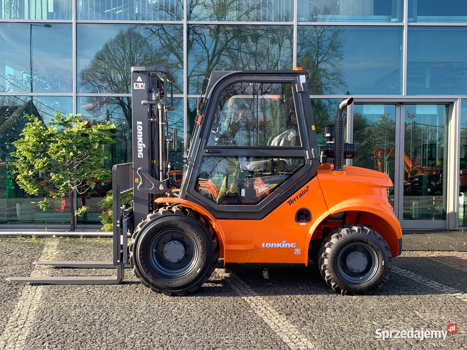 Nowy wózek widłowy terenowy Lonking LG35DT Kęty