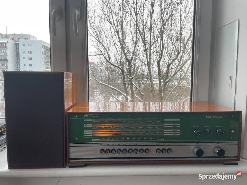 Radio Lampowe UnitraDiora DMTL202 komplet OKAZJA łódzkie Łódź