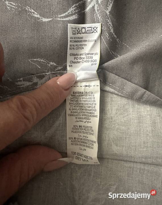 Komplet pościeli 200x200 100 bawełny MS Łódź