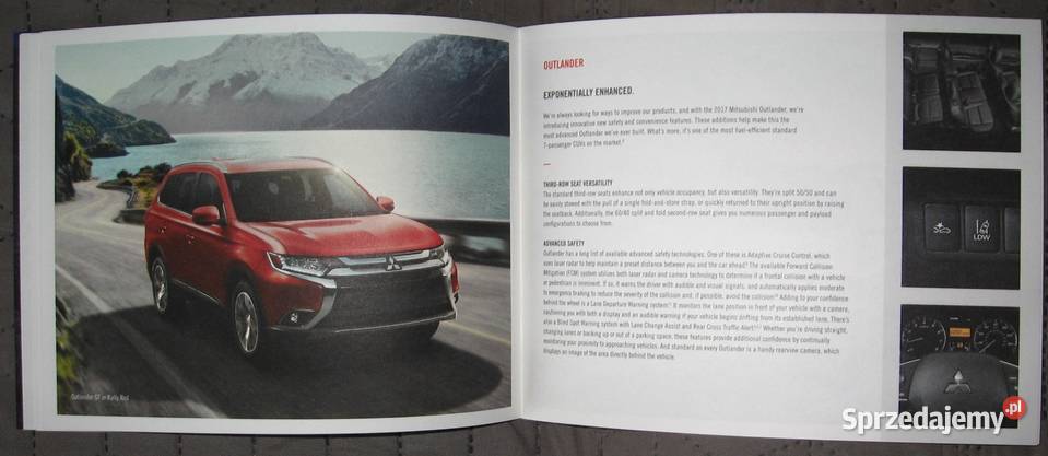 Mitsubishi 2017 Model Line Up prospekt katalog Pozostałe Kępice