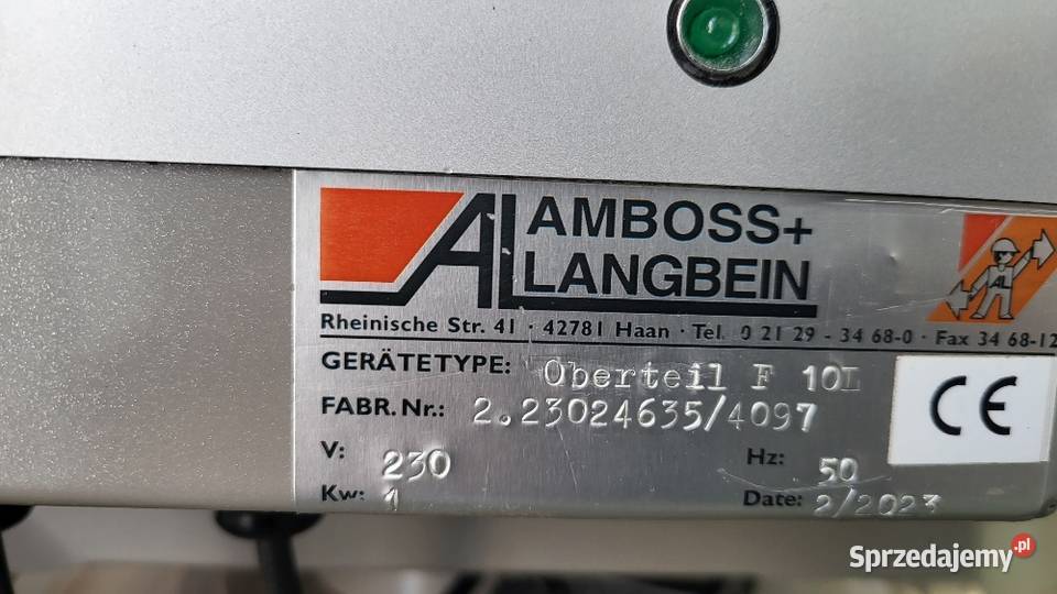 Zaciąg tworzywa podajnik granulatu Amboss Białogard