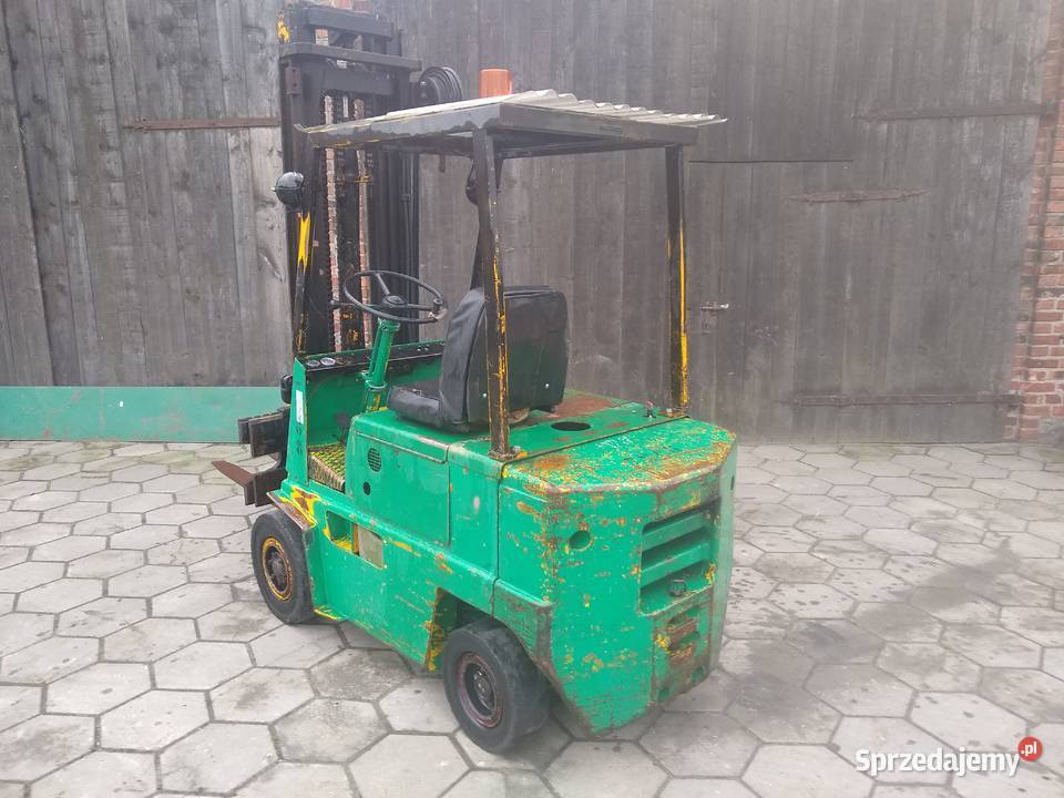 Wózek widłowy triplex diesel rak Linde GPW wielkopolskie Kobylin