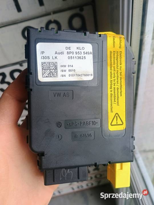 Moduł kierownicy Audi A3 8P numer 8P0953549A Radymno sprzedam