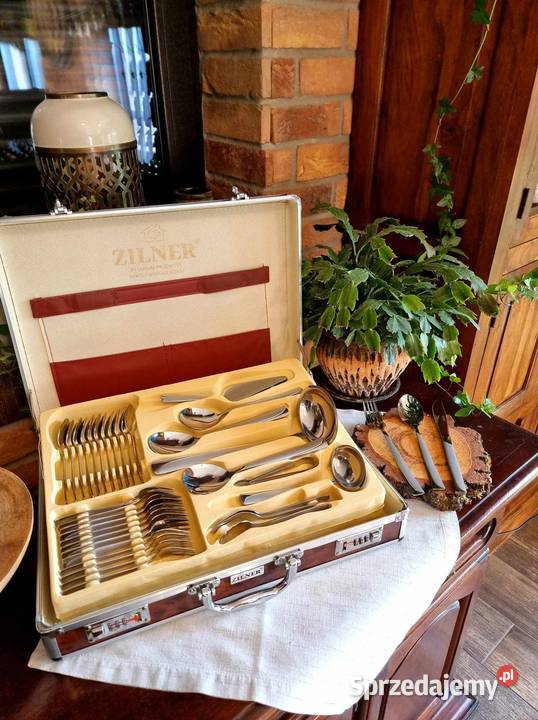 Walizka srebrna sztućce Olsztyn sprzedam