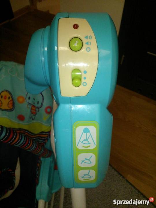 Fisher Huśtawka bujak Leżaczek Krzesełko 3w1