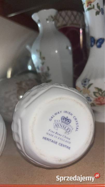 Wazonik Cottage Garden Aynsley Made in England Gdańsk sprzedam