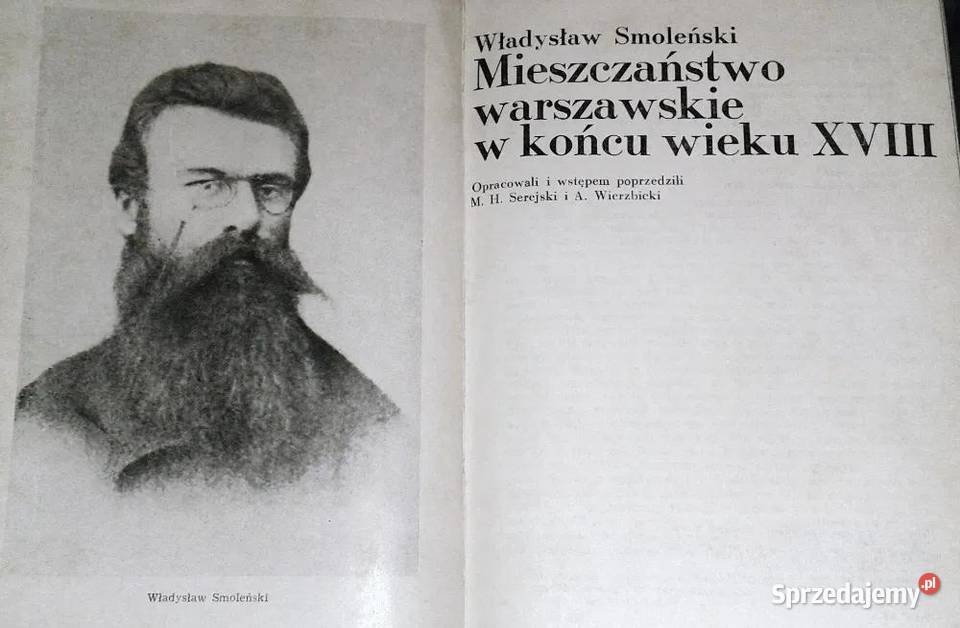 Mieszczaństwo warszawskie w końcu wieku XVIII W Pozostałe Chełm