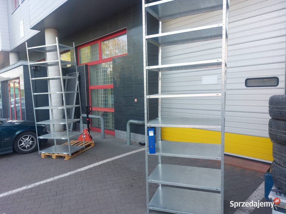 Regał metalowy ocynkowany skręcany Warszawa sprzedam