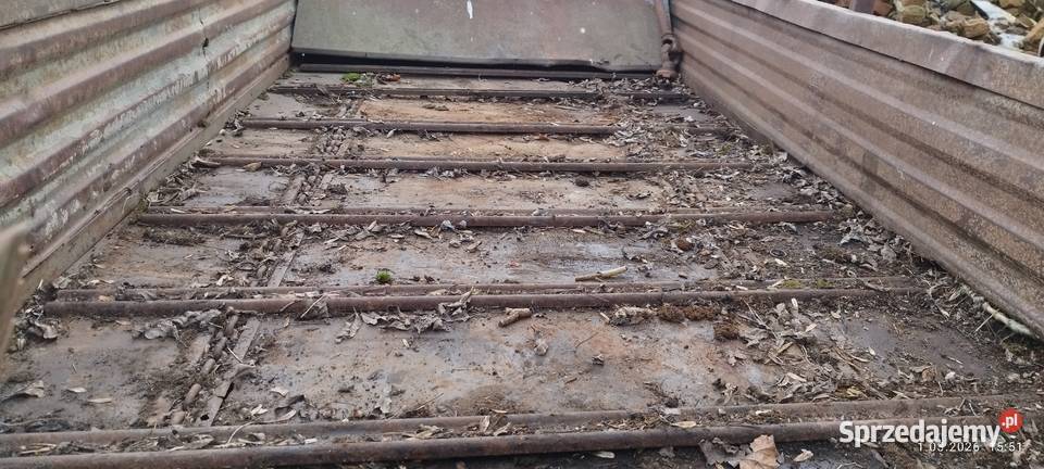 Rozrzutnik obornika 35t jednoosiowy Unikowo sprzedam