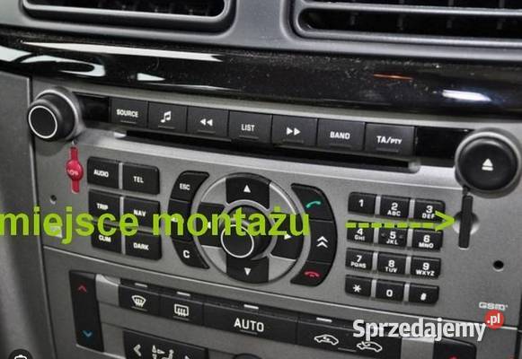 Peugeot 407607Citroen C5C6C8 slotadapter karta
