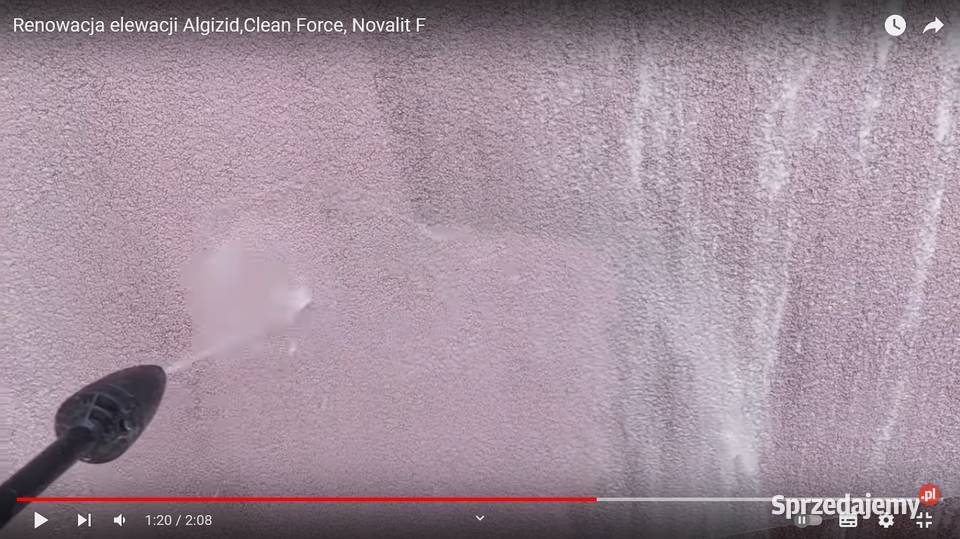 Mycie odtłuszczanie elewacji płyn CLEANFORCE