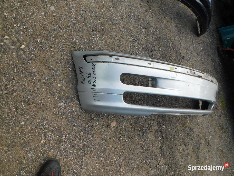 BMW E46 zderzak kolor titan zilber B0189 WYSYŁKA Pozostałe śląskie Żory