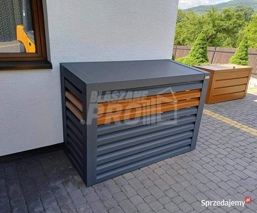 Osłona klimatyzatora pompy ciepła 130x50x110