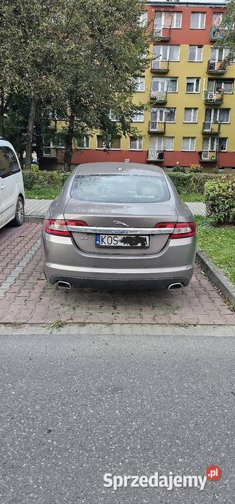 Jaguar XF premium luxury 2008 uszkodzene auto kamera cofania małopolskie Oświęcim