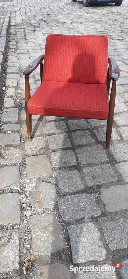 Fotel prl Kędziorek Świdnica