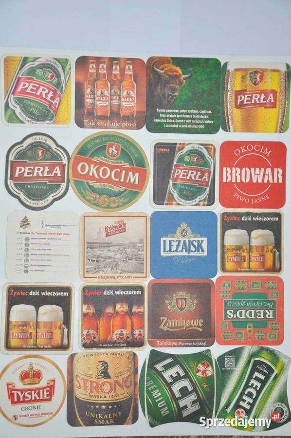 Podkładki polskie pod piwo PP 7 Puławy sprzedam