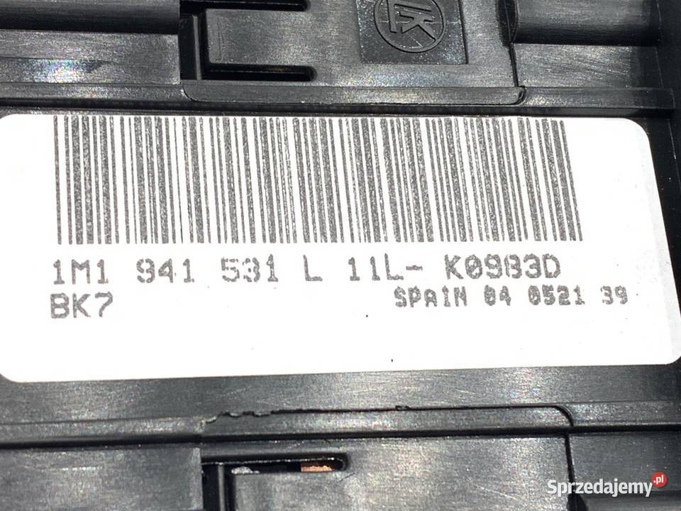 WŁĄCZNIK ŚWIATEŁ SEAT TOLEDO II 1M1941531L 9806