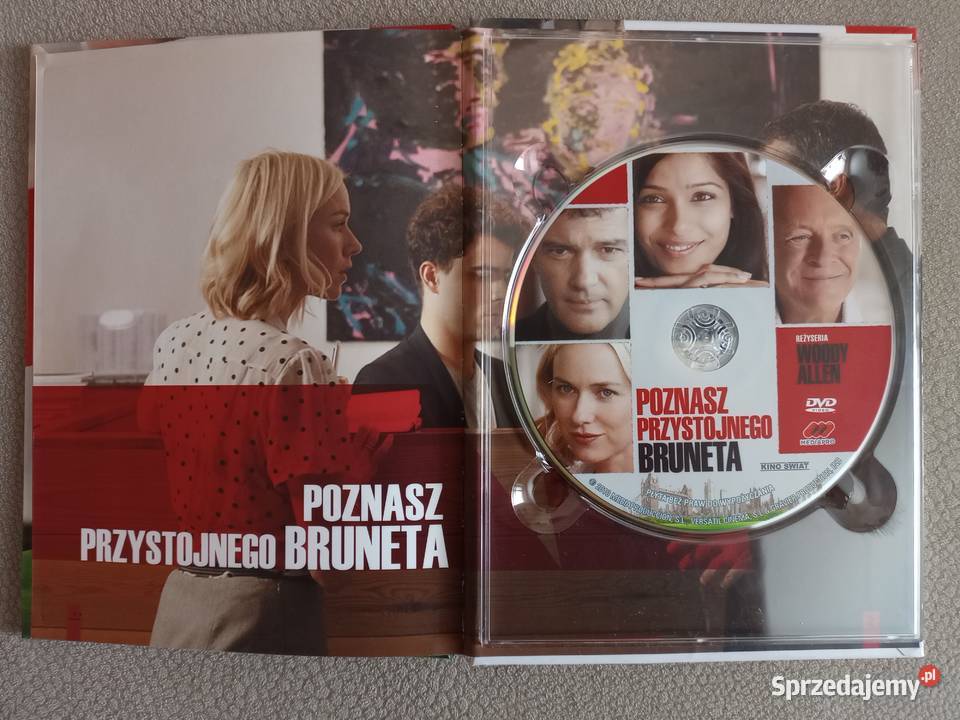Poznasz przystojnego bruneta książka z filmem 1 płyta Sosnowiec