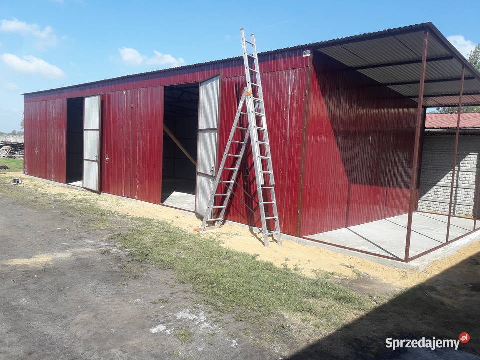 Magazyn Rolniczy Garaż Blaszany GrzywStal Mława