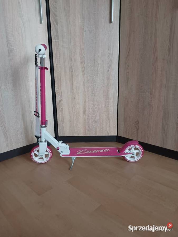 Składana hulajnoga dziewczynki Raven Laura Rolki, wrotki i hulajnogi Szczecin