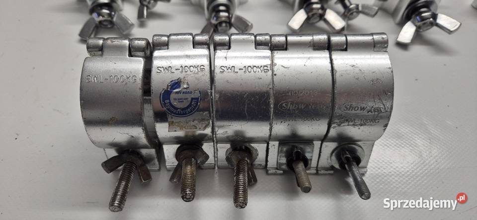 Uchwyty do rampy oświetleniowe wielkopolskie Konin sprzedam