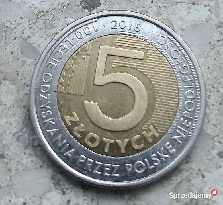 POLSKA 5 2018 r100 LECIE ODZYSKANIA POLSKĘ