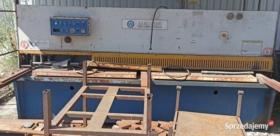 Hydrauliczne nożyce gilotynowe QC12Y 8x3200