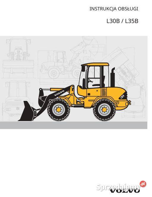 Volvo L30B L35B instrukcja obsługi DTR