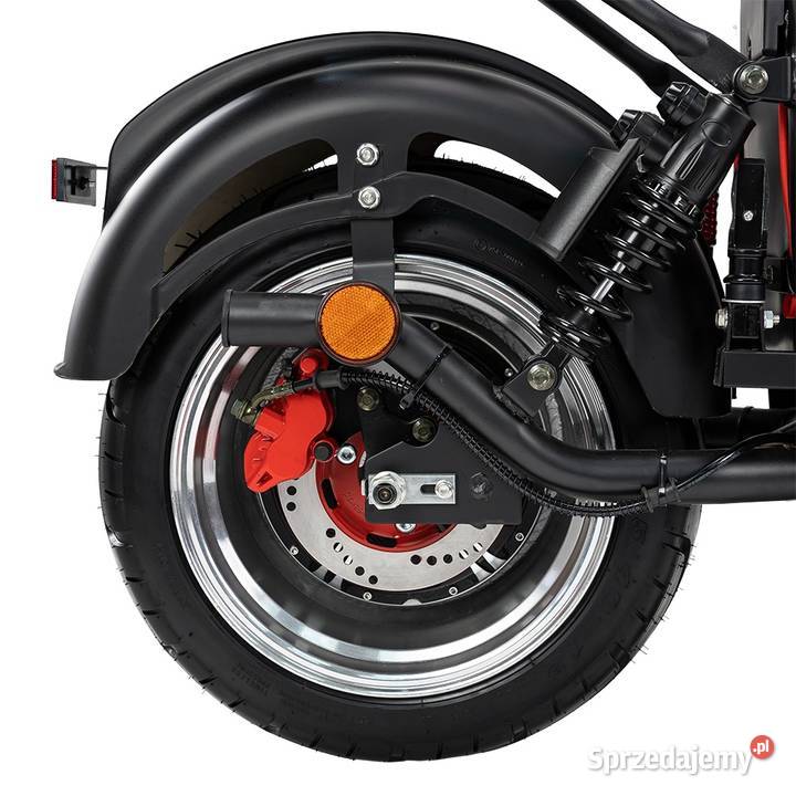 Skuter elektryczny BILI COCO STRONG 3000W czarny bezwypadkowy Bili Bike Poznań