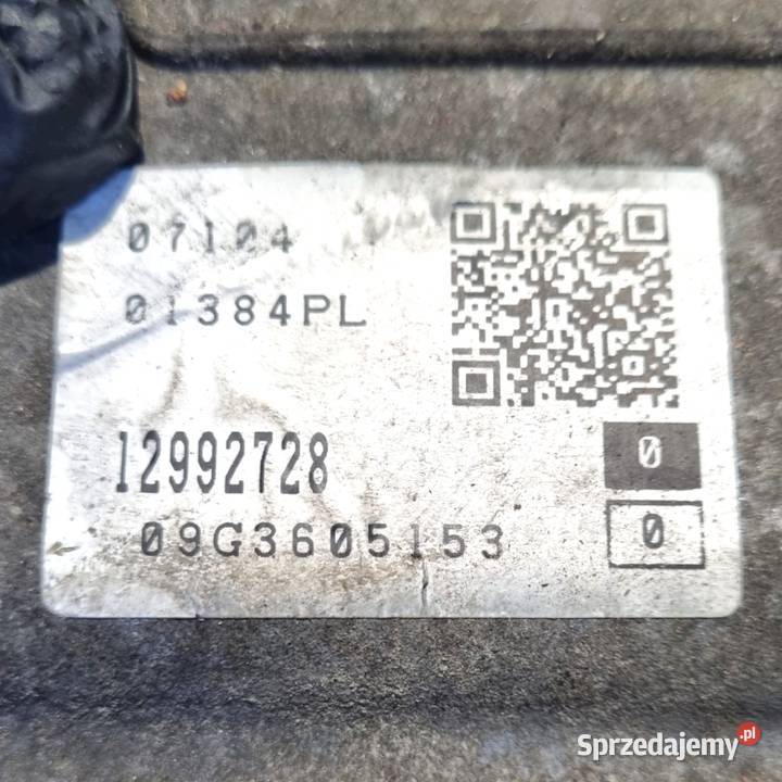 SKRZYNIA BIEGÓW Opel Zafira B 19 CDTI SKRZYNIA Chełm
