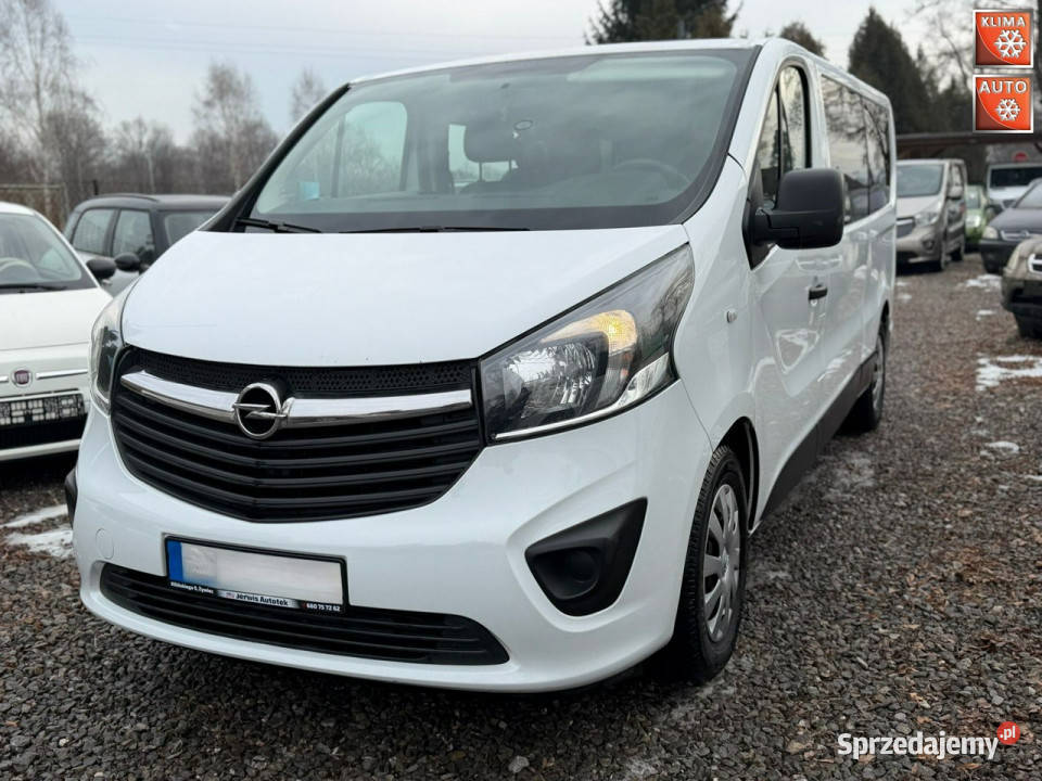 Opel Vivaro 16 120 9 osobowy klimatyzacja x2 śląskie