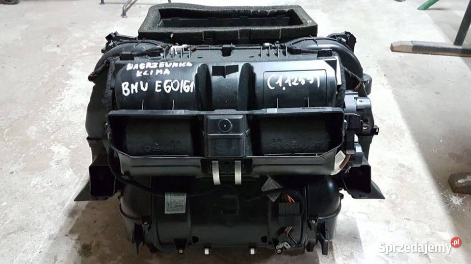 Nagrzewnica kompletna BMW E60 E61 25 30 Sprawna Kluczbork