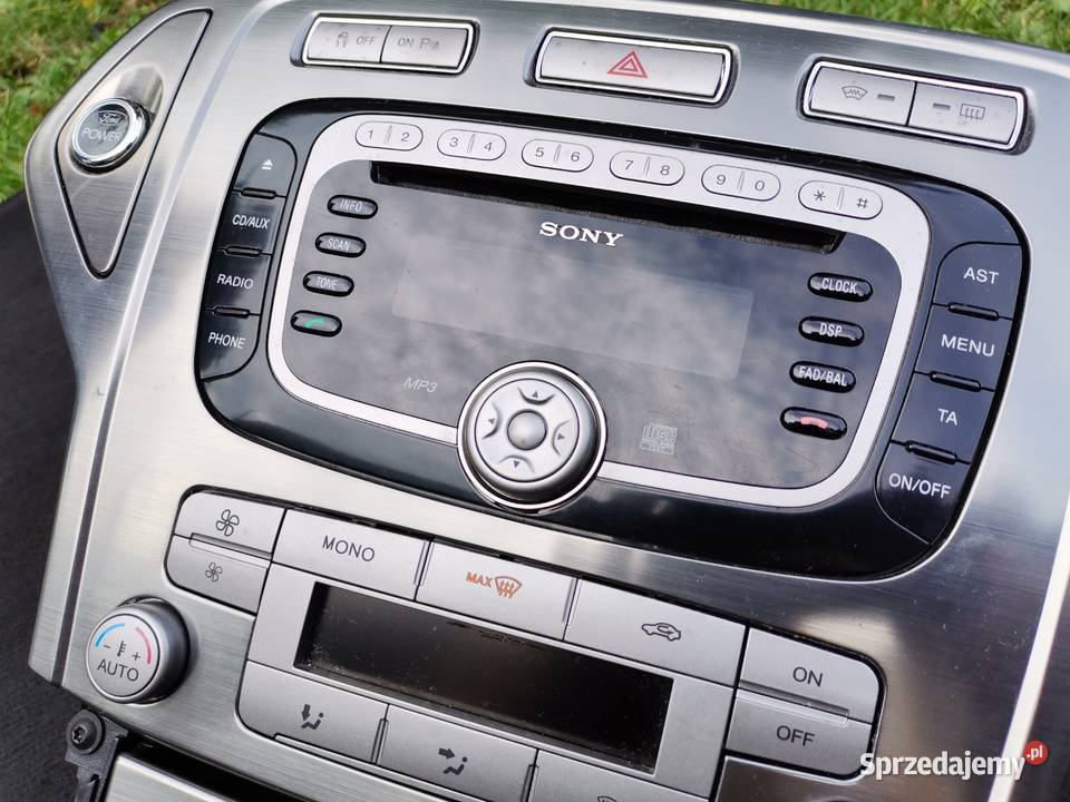 Radio Sony panel klimatyzacji Ford Mondeo MK4 Mielec