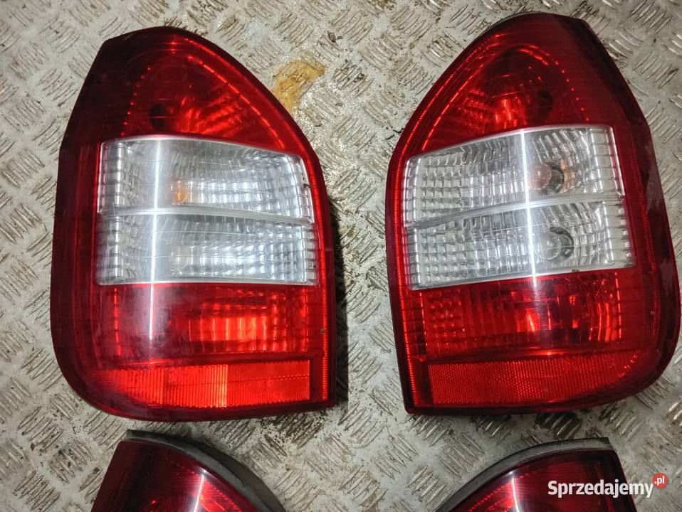 Opel Zafira a lampy tylne przedlift i poliftowe Lublin