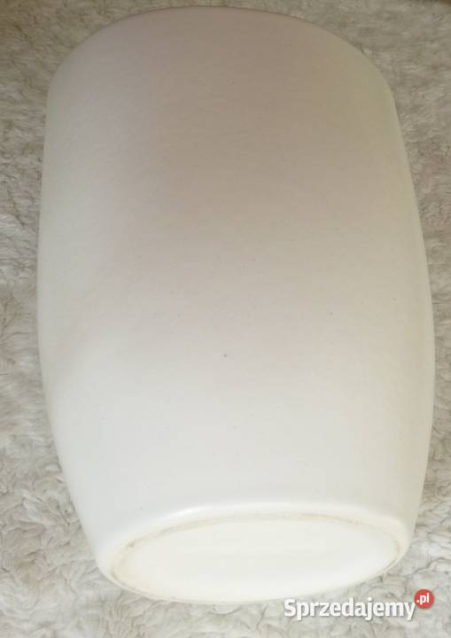 Biały ceramiczny wazon 19 biały Warszawa sprzedam