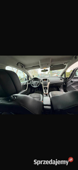 OPEL ASTRA J 14 140 FABRYCZNY LPG brązowy