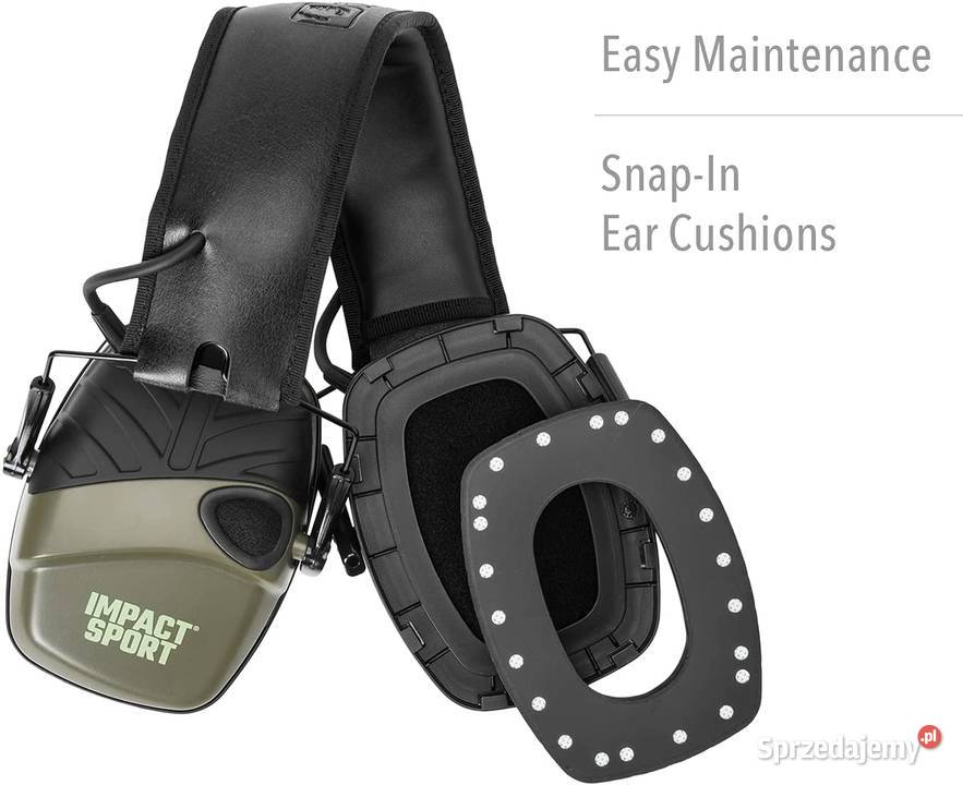 Taktyczne Ochronniki słuchawki Howard impact Sporty strzeleckie i myślistwo Bełchatów