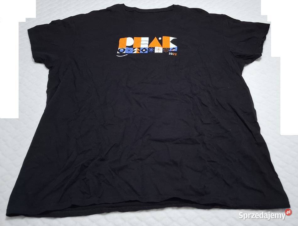 Koszulka krótki rękaw Tshirt czarna Amazon Peak Rozmiar XL śląskie Czeladź sprzedam