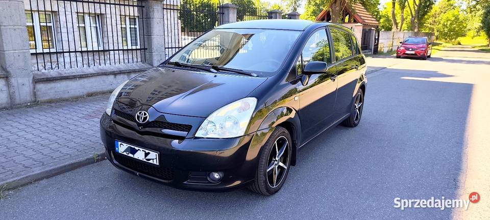 Toyota Corolla Verso 7 miejsc Bez korozji LPG