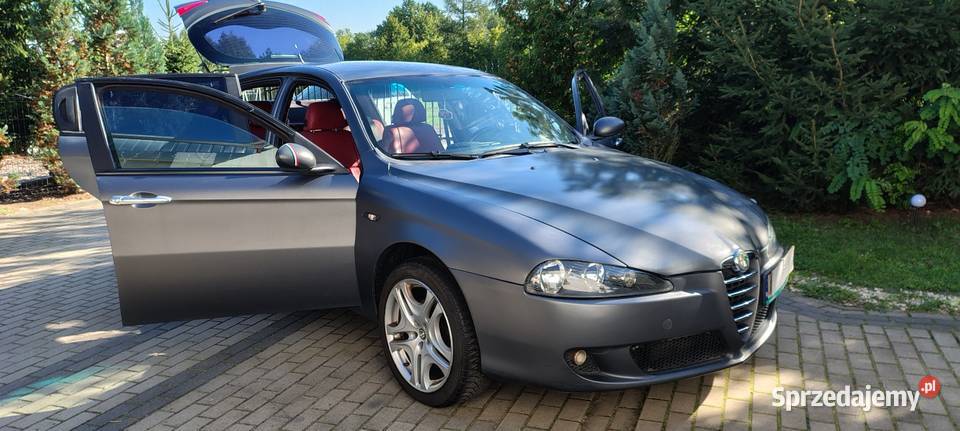 Alfa Romeo 20 150 Czerwone grzane skóry 4/5 kujawsko-pomorskie Wałdowo Szlacheckie