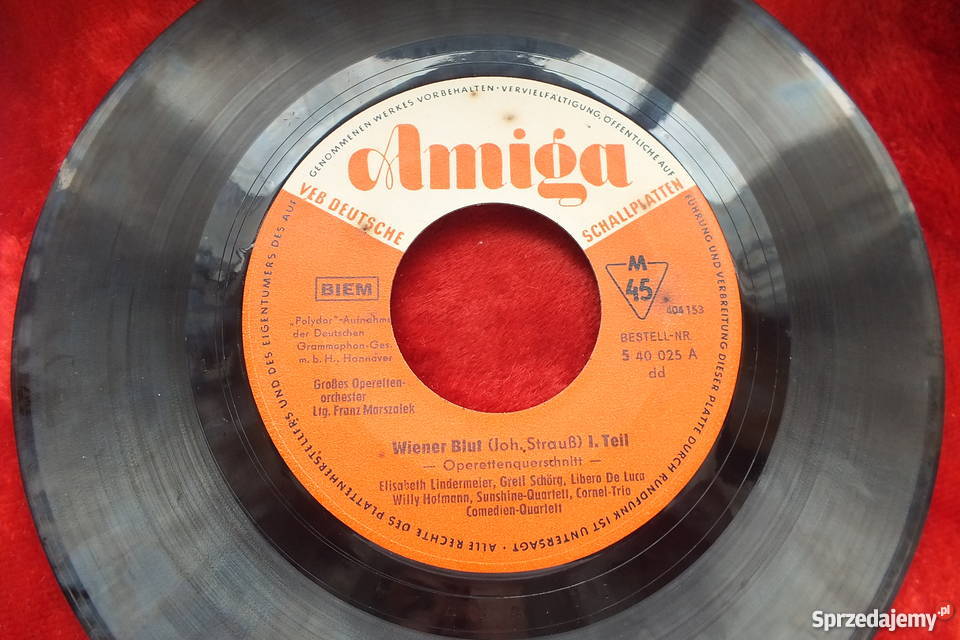 Płyta winylowa szelakowa Johann Straus Klasyka Żary