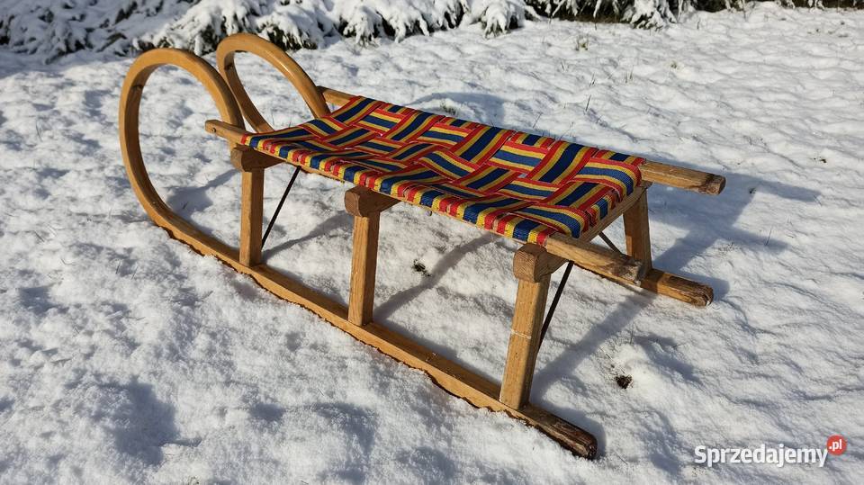 Durze sanki drewniane dolnośląskie Wrocław