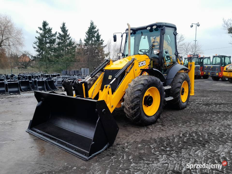 JCB 4CX 2015R JOYSTICK KOPARKOŁADOWARKA 3CX CAT Krotoszyn sprzedam