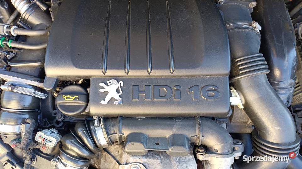 Peugeot 207 16 Hdi srebrny Wymieniony rozrząd 207 Peugeot