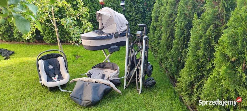 Zestaw Wózek fotelik akcsoria Szreniawa