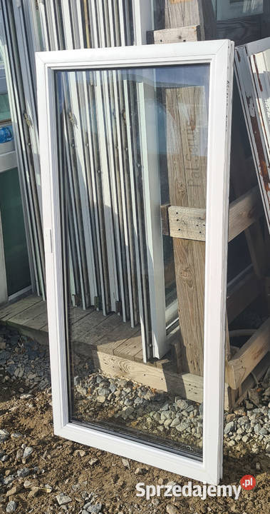 OKNA KacprzaK Witryna 61x126 FIX Używany Orzech Siedlce