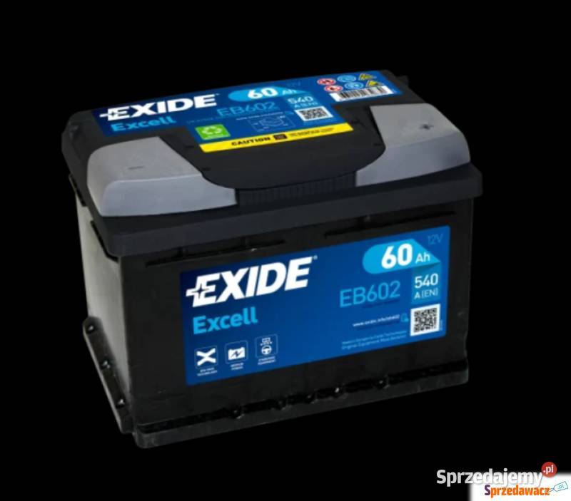 Akumulator 60Ah 540A Exide Excell osobowe Gdynia